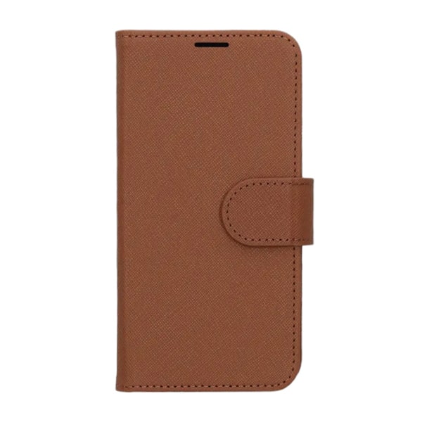 iPhone 16 Plus Plånboksfodral med Stativ - Brun Brown