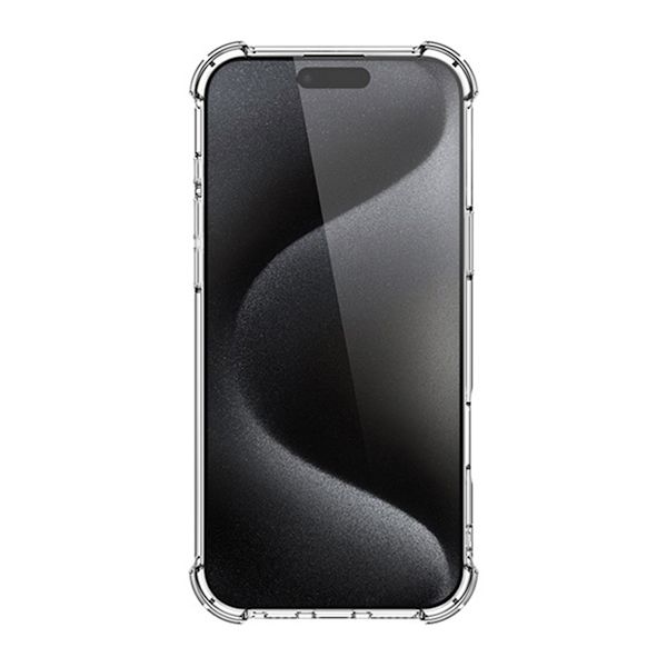iPhone 16 Pro Max Mobilskal Stöttåligt - Transparent Transparent