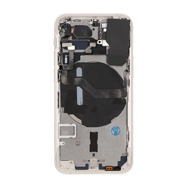 iPhone 12 Mini Baksida Komplett Med Smådelar - Vit White