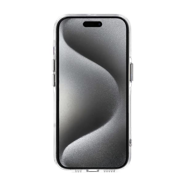 iPhone 14 Pro Mobilskal TPU med Magnet Rvelon - Transparent transparent