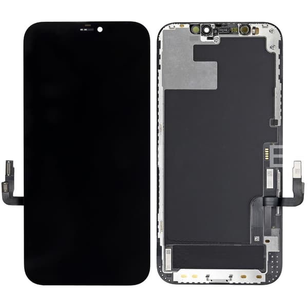 iPhone 12/ 12 Pro Skärm med OLED Display Refurbished Svart