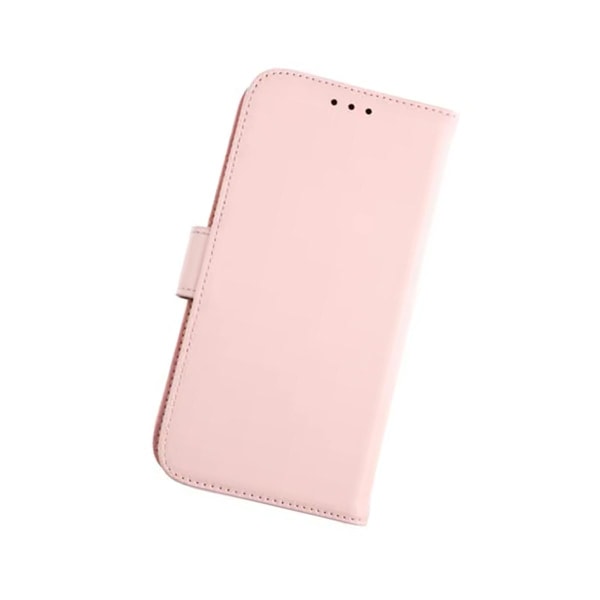 iPhone 12 Pro Max Plånboksfodral Läder Rvelon - Rosa Gammal rosa