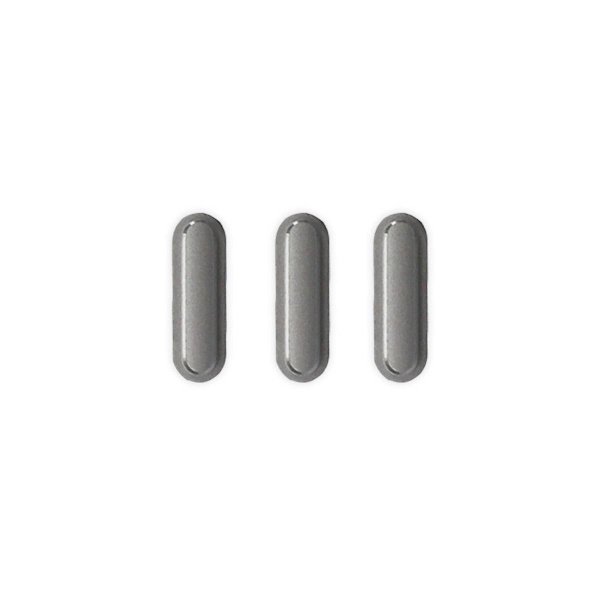 iPad 8 10.2" 2020 Sidoknappar - Vit Vit