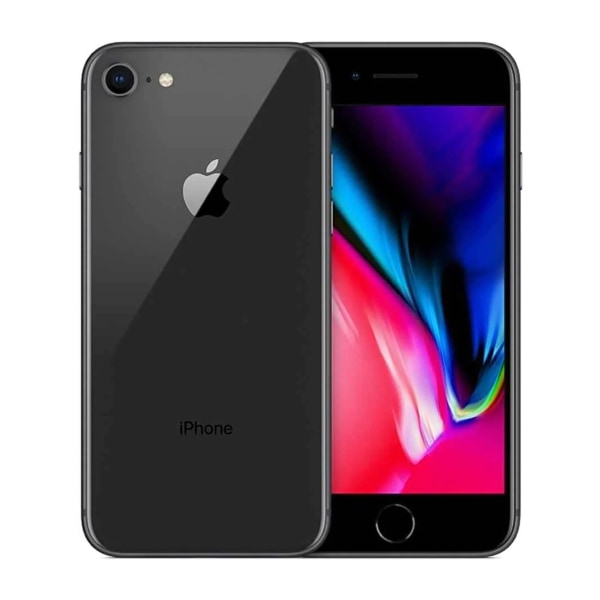 Begagnad iPhone 8 64GB Svart - Mycket bra skick Svart