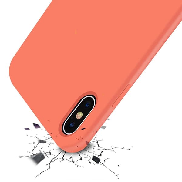 iPhone X/XS Silikonskal Rvelon - Rosa Pink