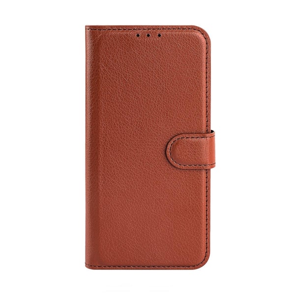 OnePlus 10T Plånboksfodral med Stativ - Brun Brown