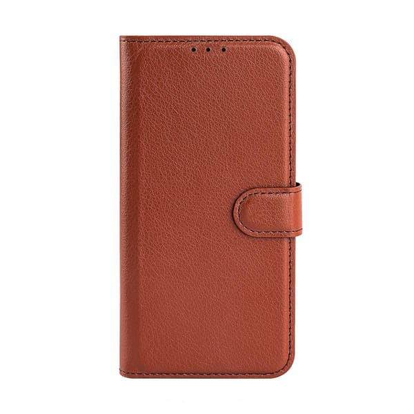 OnePlus 10T Plånboksfodral med Stativ - Brun Brun