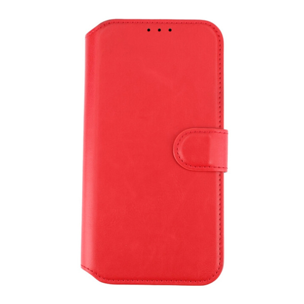 iPhone 15 Pro Max Plånboksfodral med Magsafe Rvelon - Röd Red
