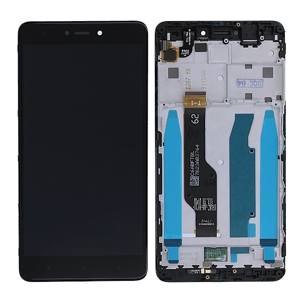 Xiaomi Redmi Note 4 Global Version Display med LCD Skärm Original - Svart Black