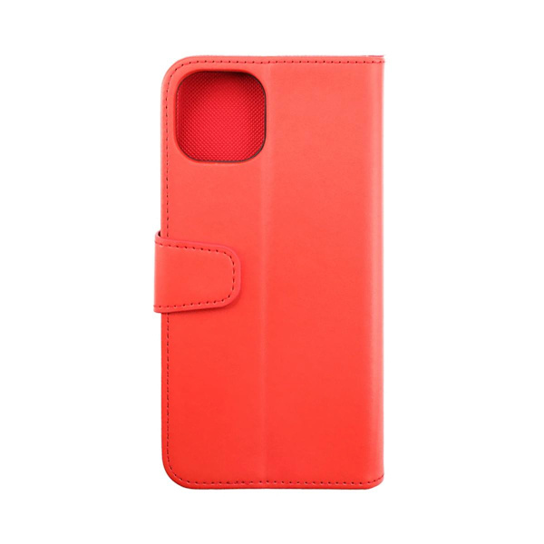 iPhone 14 Pro Plånboksfodral Extra Kortfack Rvelon - Röd Red