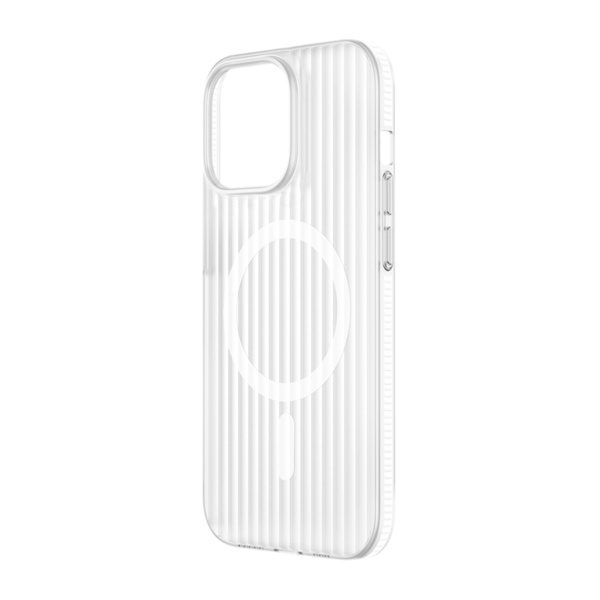 iPhone 15 Mobilskal Korrugerad Anti-Halk - Transparent Transparent