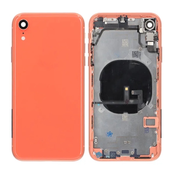 iPhone XR Baksida med Komplett Ram OEM - Rosa Rosa