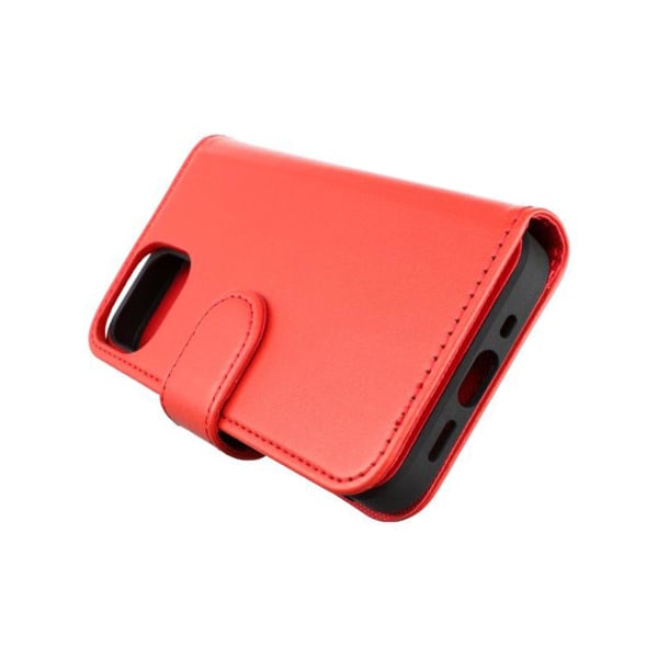 iPhone 13 Mini Plånboksfodral Magnet Rvelon - Röd Röd