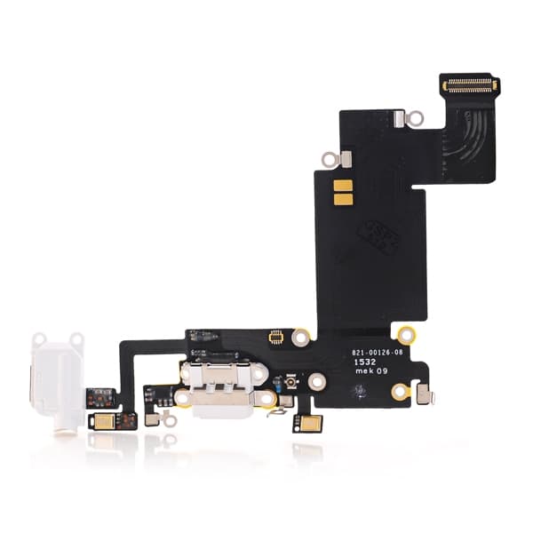 iPhone 6S Plus Laddkontakt Flexkabel - Vit Vit