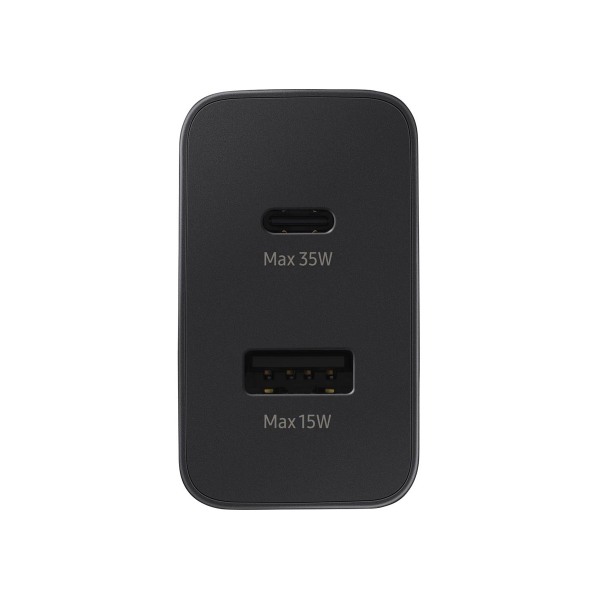 Samsung Laddare Duo USB-C & USB-A 35W Black