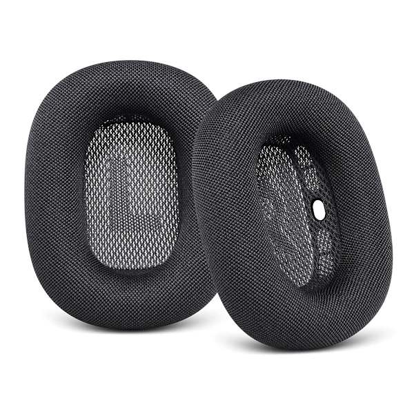 AirPods Max svart nät silikon hörlursskydd, ett par Svart