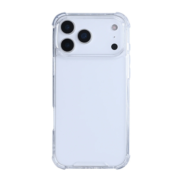 Mobilskal Stöttåligt till iPhone 17 Pro Max - Transparent Transparent