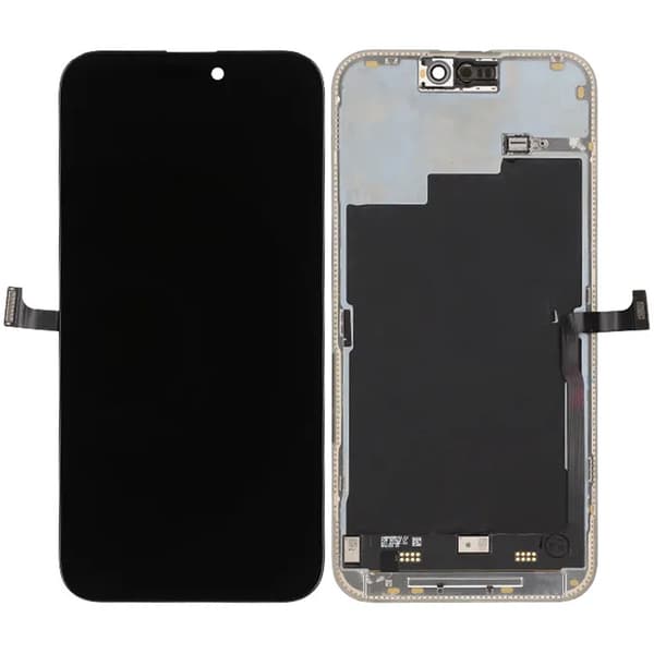 iPhone 15 Pro Max Skärm med OLED Display Original Svart