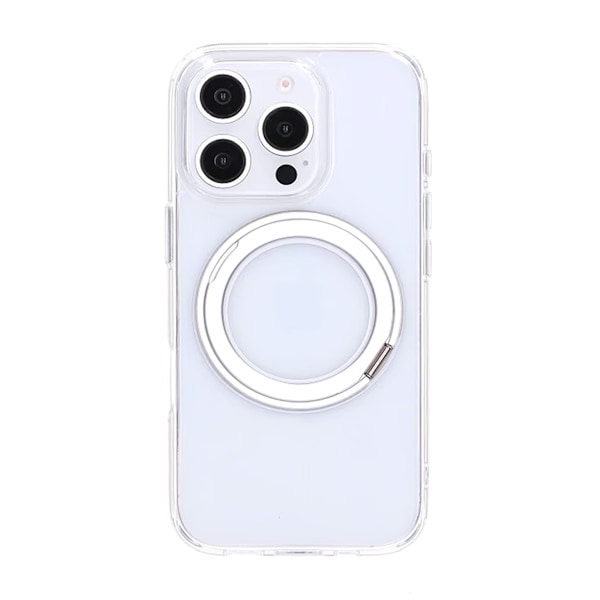 iPhone 16 Pro Max Mobilskal med Magsafe Stativ - Transparent Transparent