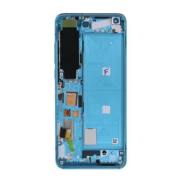 Xiaomi Mi 10 Skärm med LCD Display Original - Grön Grön
