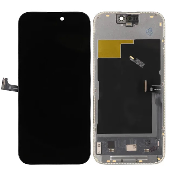 iPhone 15 Pro Skärm med Soft OLED Display (DD) Black