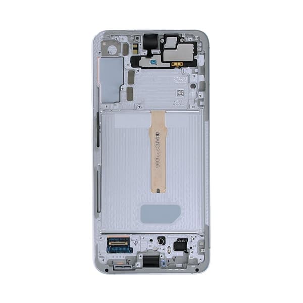 Samsung Galaxy S22 Plus Skärm med LCD Display Original - Vit/Cream/Blå Blue