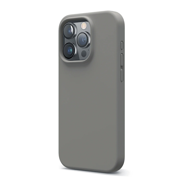 iPhone 16 Pro Mobilskal Silikon Magnet Rvelon - Grå grå