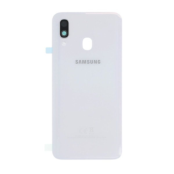 Samsung Galaxy A40 (SM-A405F) Baksida Original - Vit Vit