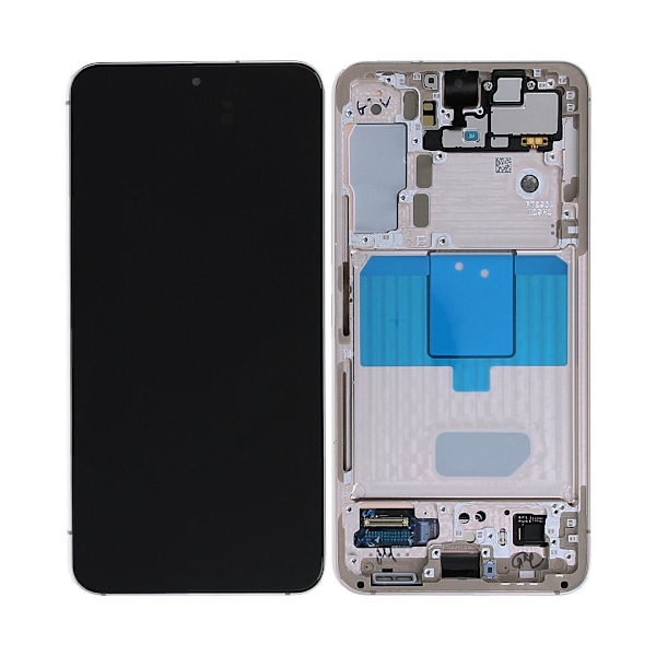 Samsung Galaxy S22 Skärm med LCD Display Original - Rosa Guld Pink gold