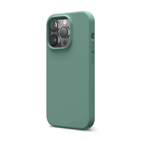 iPhone 14 Pro Max Silikonskal - Grön Green