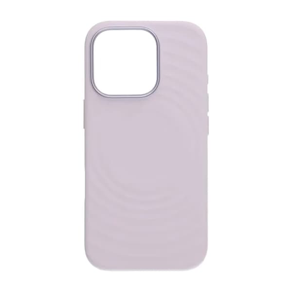Mobilskal Silikon för iPhone 16 Pro - Lila med Kameraskydd lilla