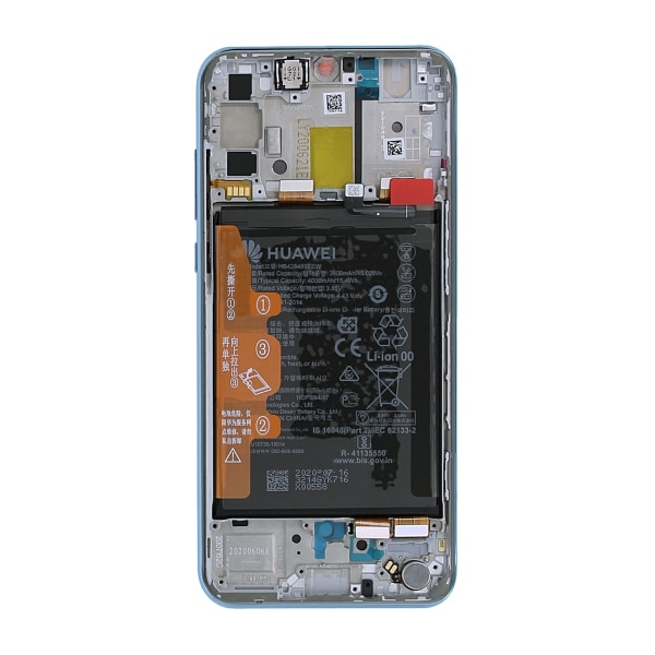 Huawei P Smart S/Y8P LCD Display Original + Batteri - Breathing
