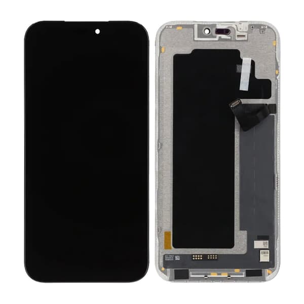 iPhone 17 Pro Max Soft OLED Skärm Hög Kvalitet - Svart (RJ) svart