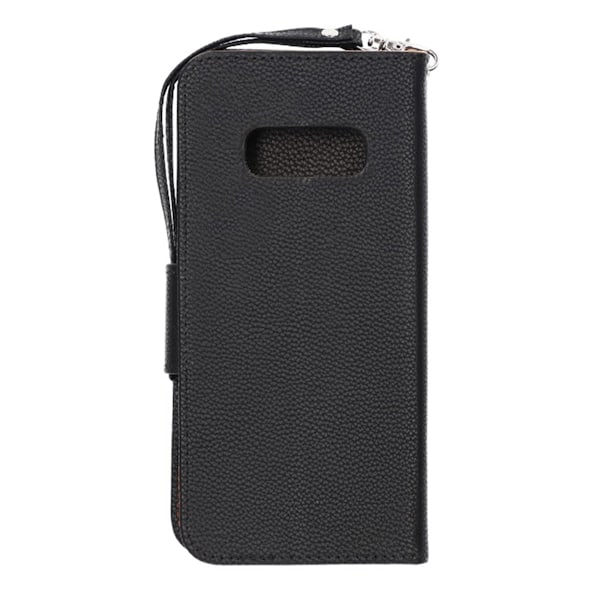 Samsung Galaxy S10e Plånboksfodral med Stativ - Svart Black