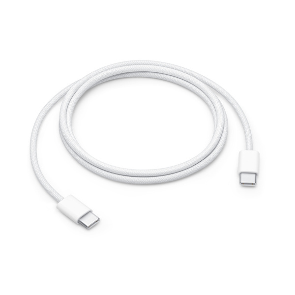Apple USB-C Kabel 60W 1m - Vit White