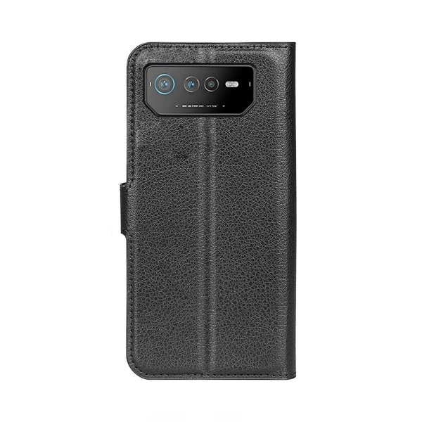 Asus ROG Phone 6 Plånboksfodral med Stativ - Svart Black