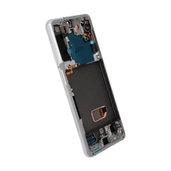 Samsung Galaxy S21 5G Skärm med LCD Display Original - Vit Vit