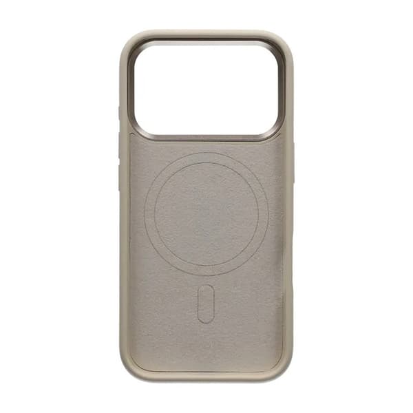 Mobilskal Silikon med Magsafe för iPhone 17 Pro - Beige beige