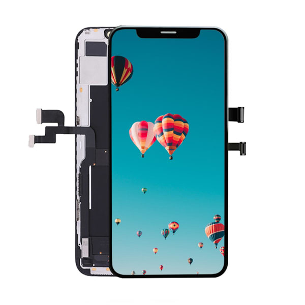 iPhone X LCD Skärm (tagen från ny iPhone) Svart