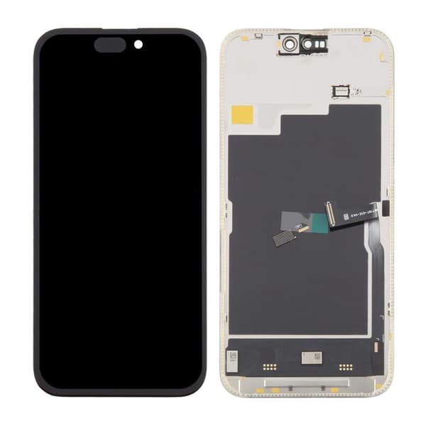 iPhone 15 Pro Max Soft OLED Display High Quality Black(DD brand) have diagnostic pass sort