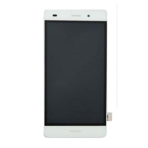 Huawei P8 Lite LCD White Original OEM With Frame White