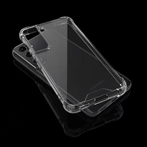 Stöttåligt Mobilskal Samsung Galaxy S22 5G - Transparent Transparent