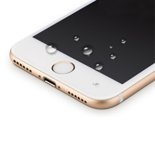 Skärmskydd Privacy iPhone 7/8/SE 2020 - 3D Härdat Glas Vit (milj Vit