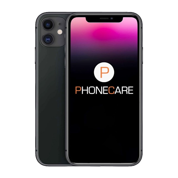 iPhone 11 128GB Space Gray- Använt skick (C) grå