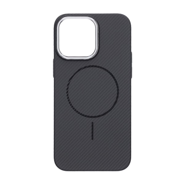 iPhone 14 Pro Max Mobilskal Carbonmönstrad - Svart Svart