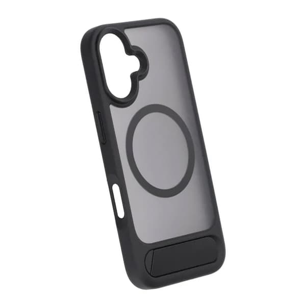 Rvelon Mobilskal med Stativ för iPhone 17 - Svart musta