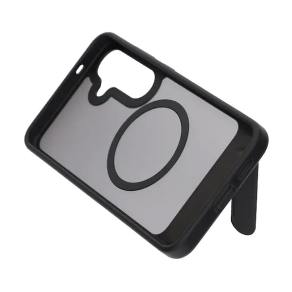 MagSafe-cover med stativ til Samsung Galaxy S25 Plus - Sort sort