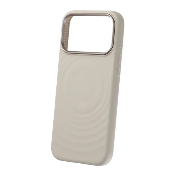 Mobilskal Silikon med Magsafe för iPhone 17 Pro Max - Beige beige