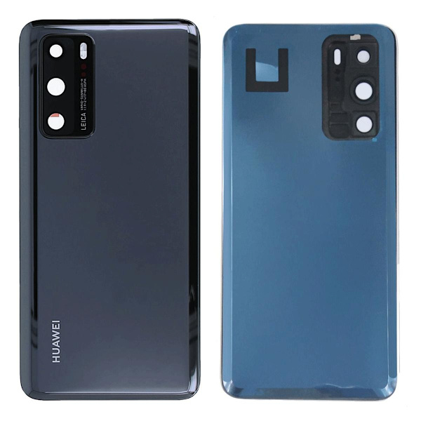 Huawei P40 Baksida/Batterilucka - Svart Black