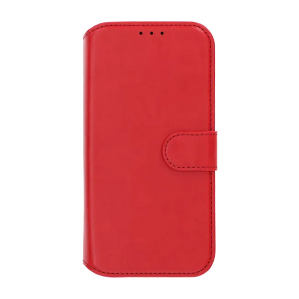 Rvelon Plånboksfodral Magnet för iPhone 17 Pro - Röd Red